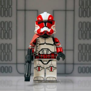 Republic Clone Captain Grey Red