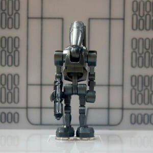 4 x CIS Separatist Alliance B1-Series Battle Droid "Clanker" Pearl Dark Gray