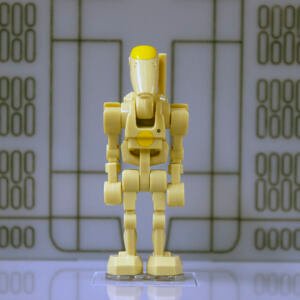 4 x CIS Separatist Alliance B1-Series Battle Droid "Clanker" Tan Commander