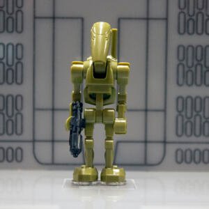 4 x CIS Separatist Alliance B1-Series Battle Droid "Clanker" Olive Green