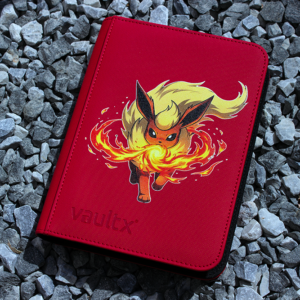 Vault X 4 Pocket Binder - Red - Flareon